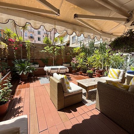 شقة Large Magnificent Terrace نيس المظهر الخارجي الصورة